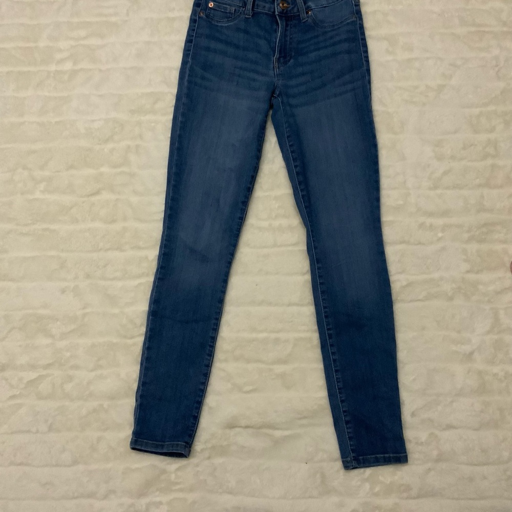 Celebrity Pink Blue Skinny Jeans